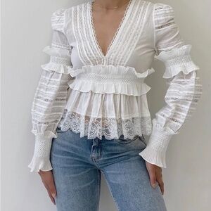 L’atiste by Amy White Blouse
